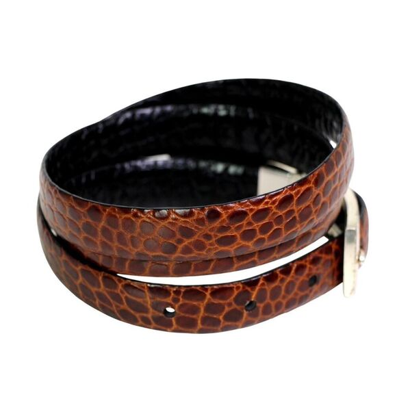 Ralph Lauren BROWN BLACK LEATHER 3/4\